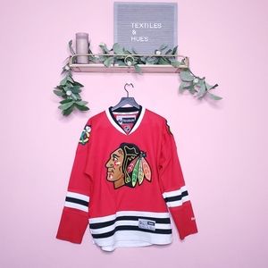 Reebok NHL Chicago Blackhawks NHL Red Official Winter Classic Team Jersey